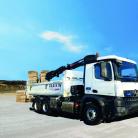 Camion grue BTP