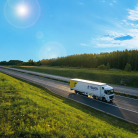 Camion Fraikin sur la route