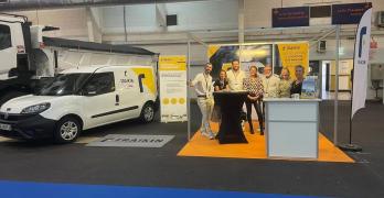 Equipe Fraikin au salon Expertrans