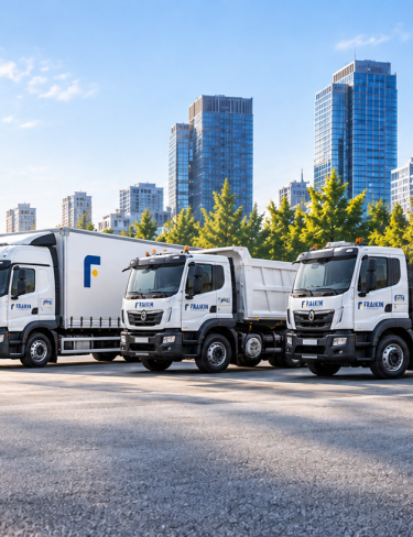 Poids lourds Fraikin : porteur, benne, polybenne et frigorifique
